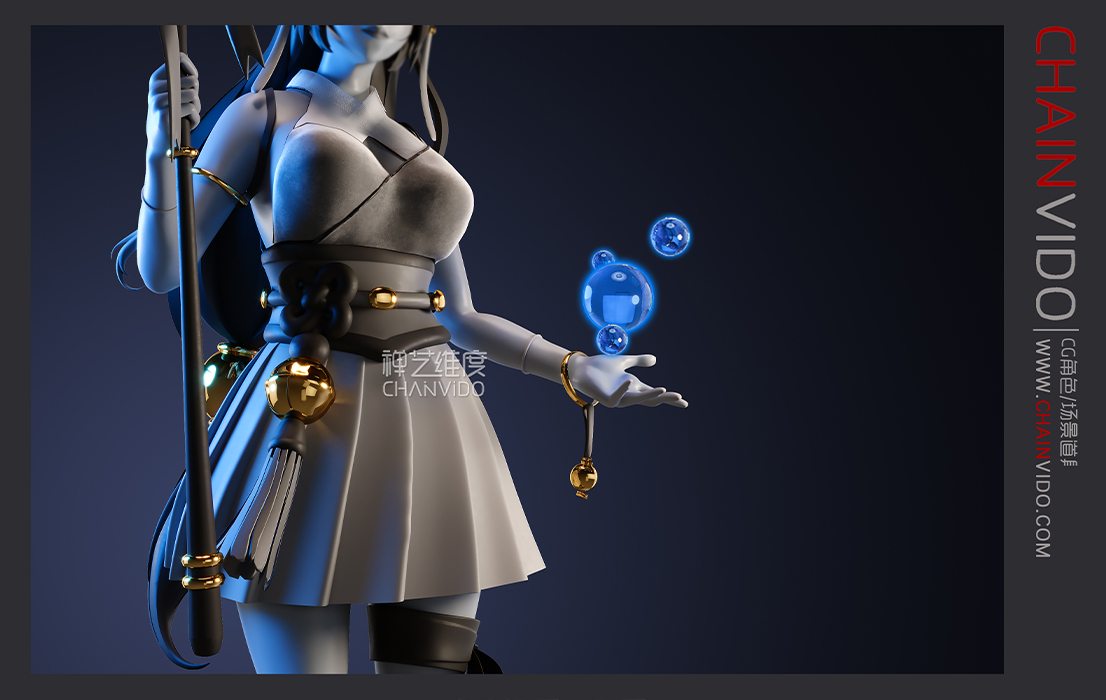 禅艺维度 - CHAINVIDO 《Eternal》系列 次时代人物设计